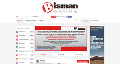 Desktop Screenshot of bismanonline.com